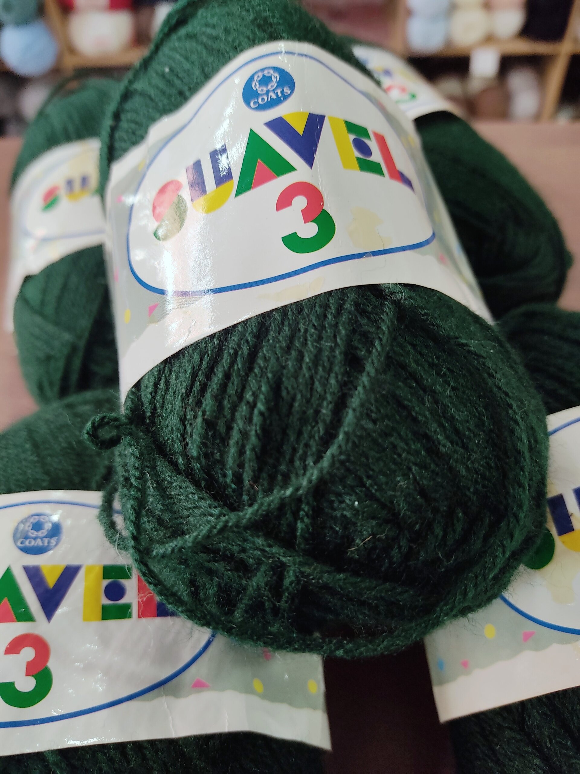 Lana Suavel 3 verde botella - 2