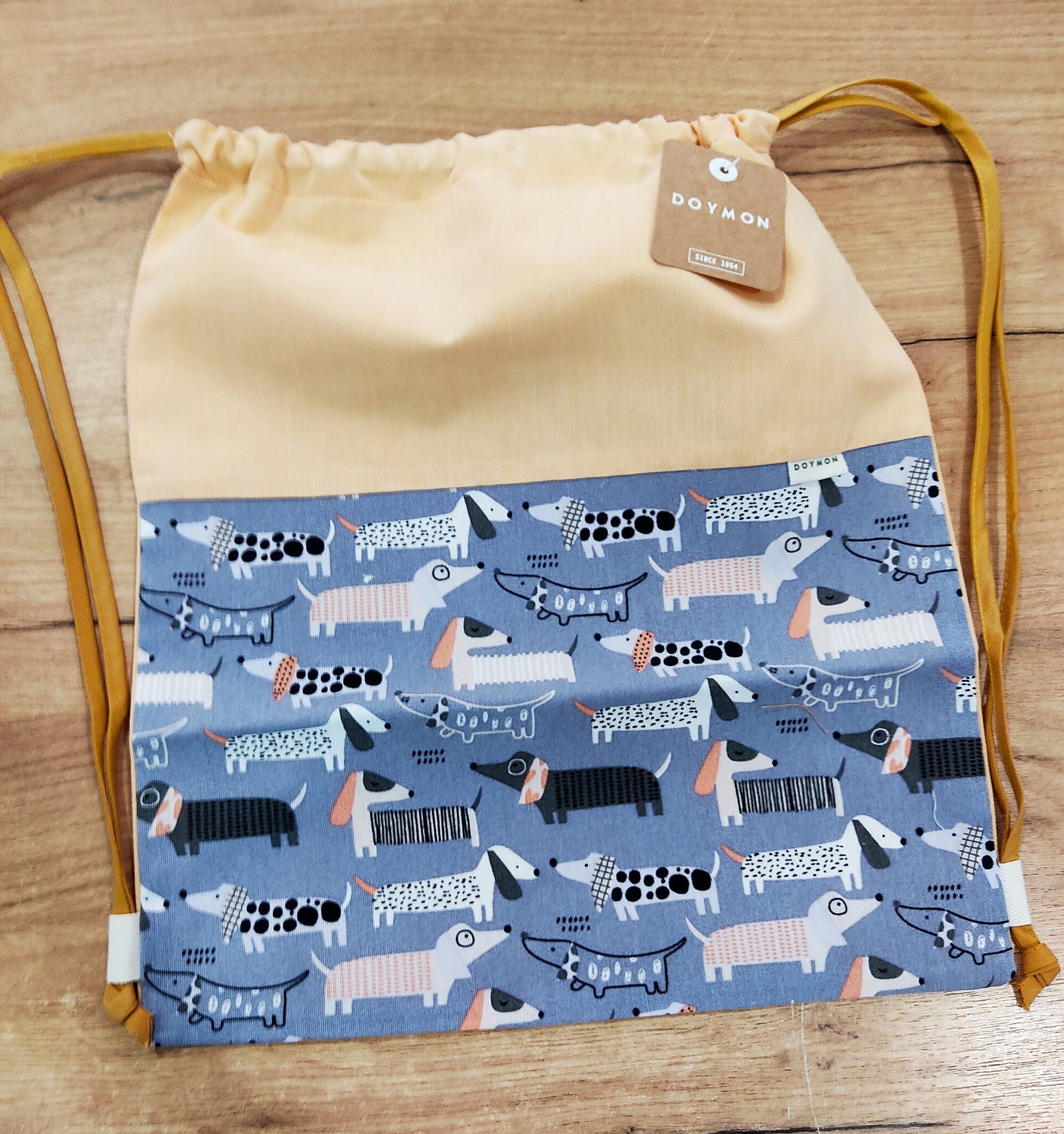 Mochila saco guardería infantil perros salchicha - 2