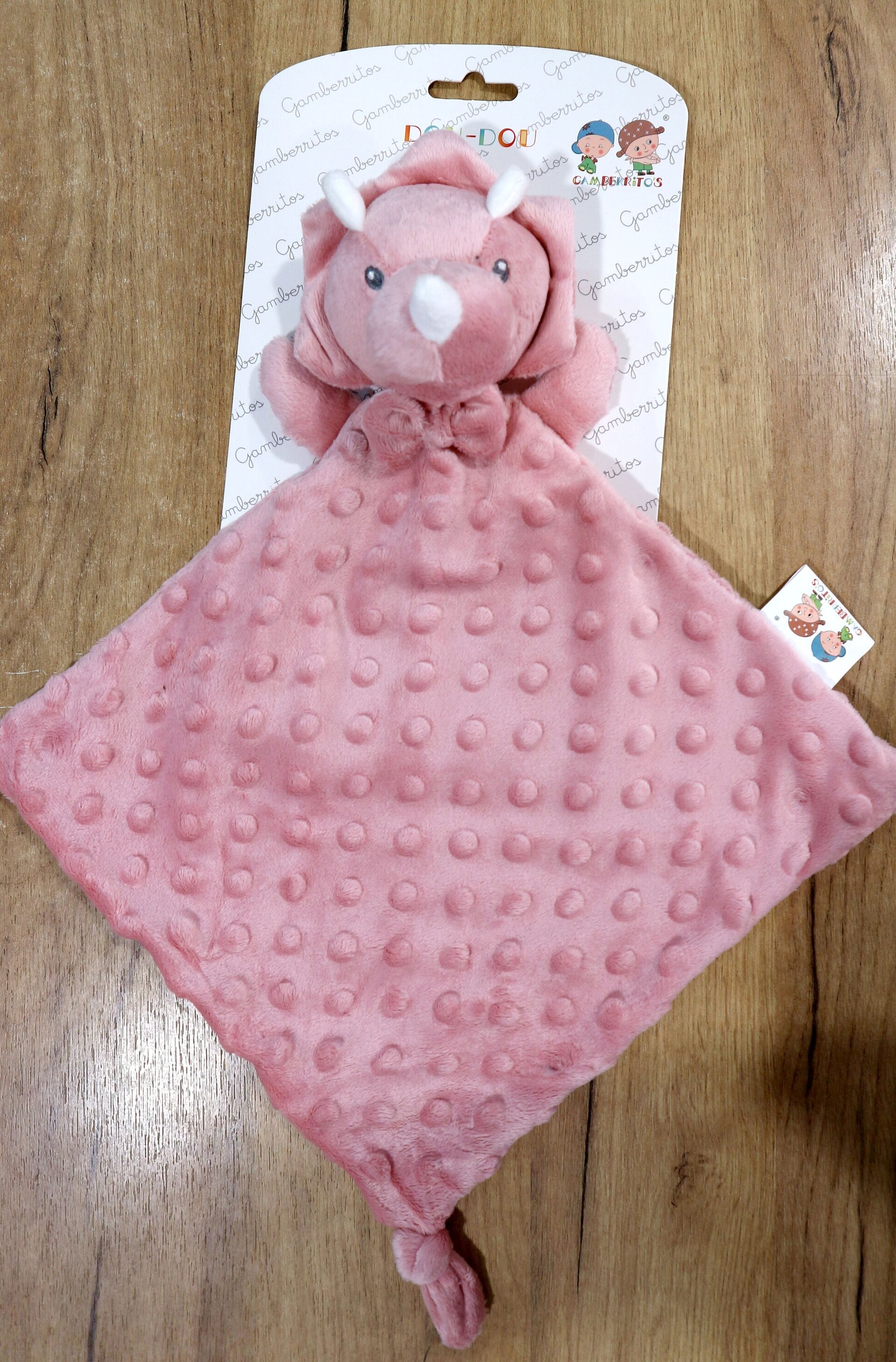Dudú Dinosaurio rosa empolvado - 1