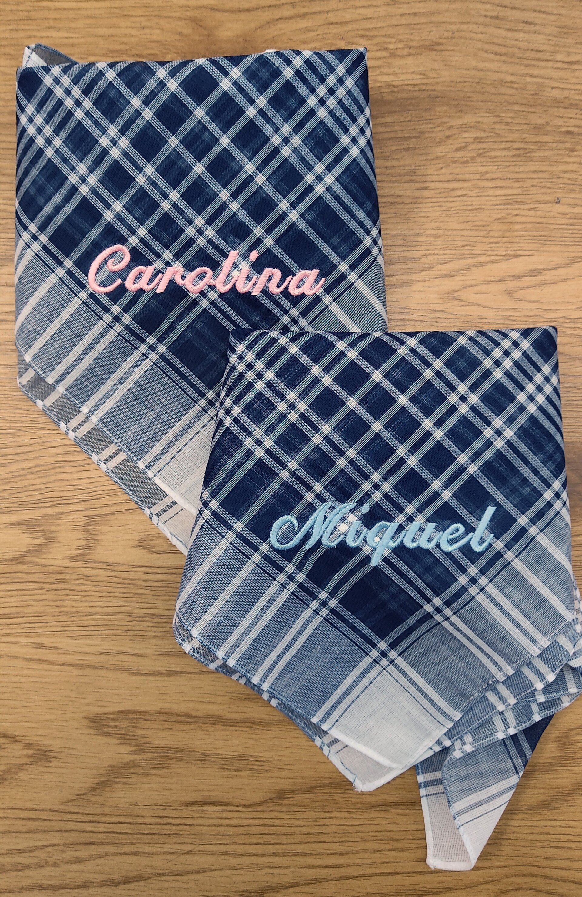 Pañuelo fallero cuadros - 2