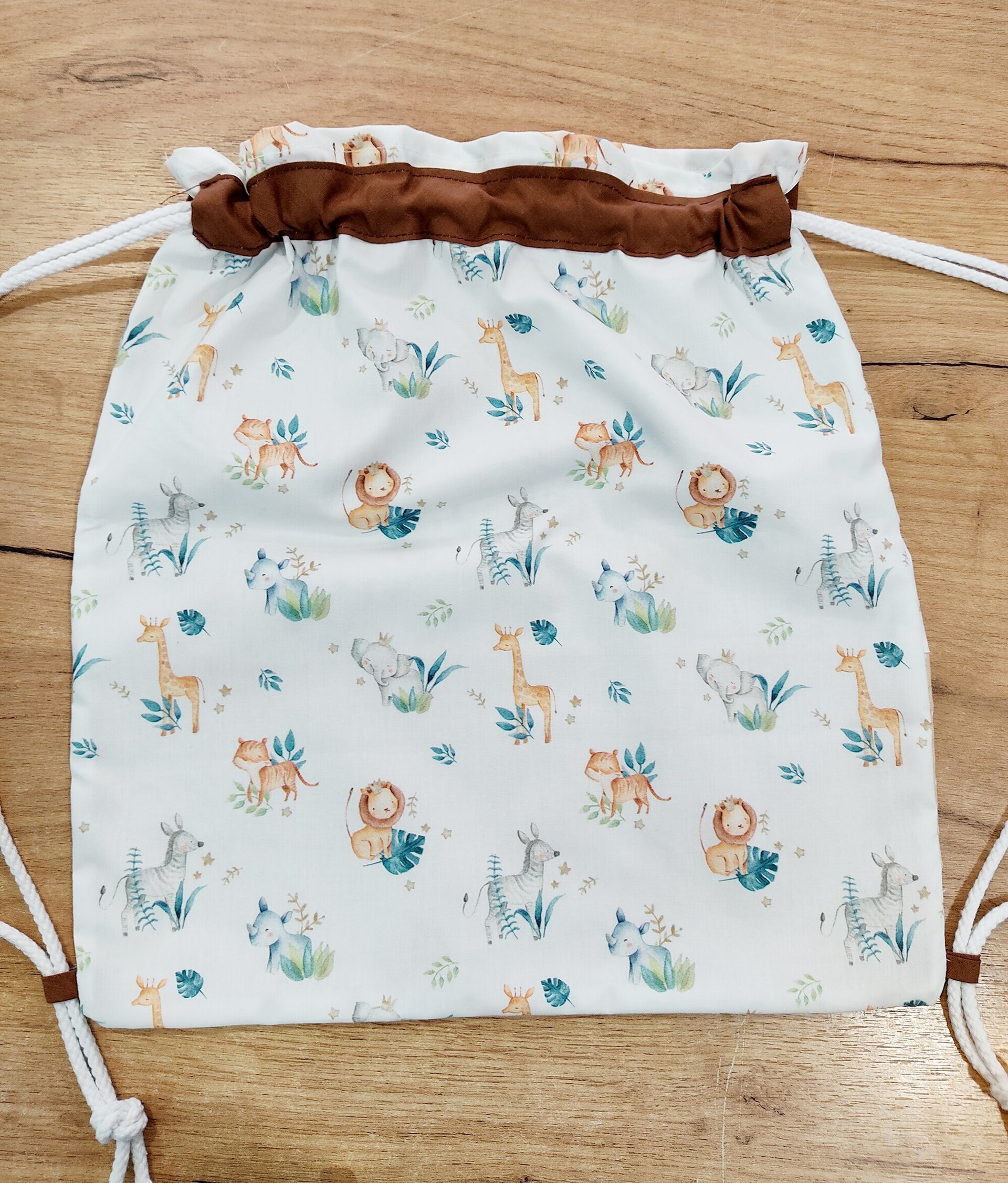 Mochila saco guardería infantil Animales - 2