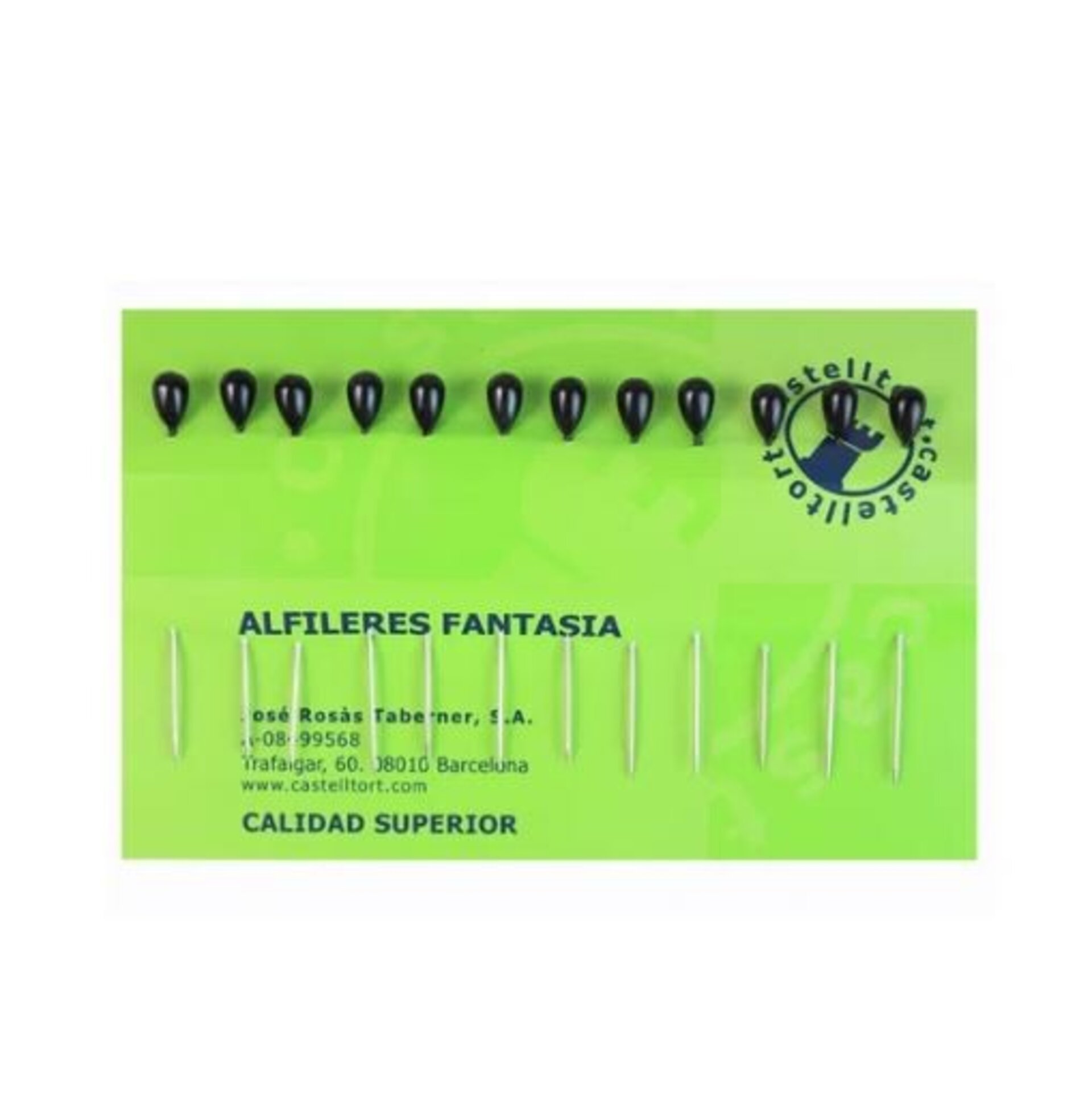 Alfiler de cabeza lágrima - 2