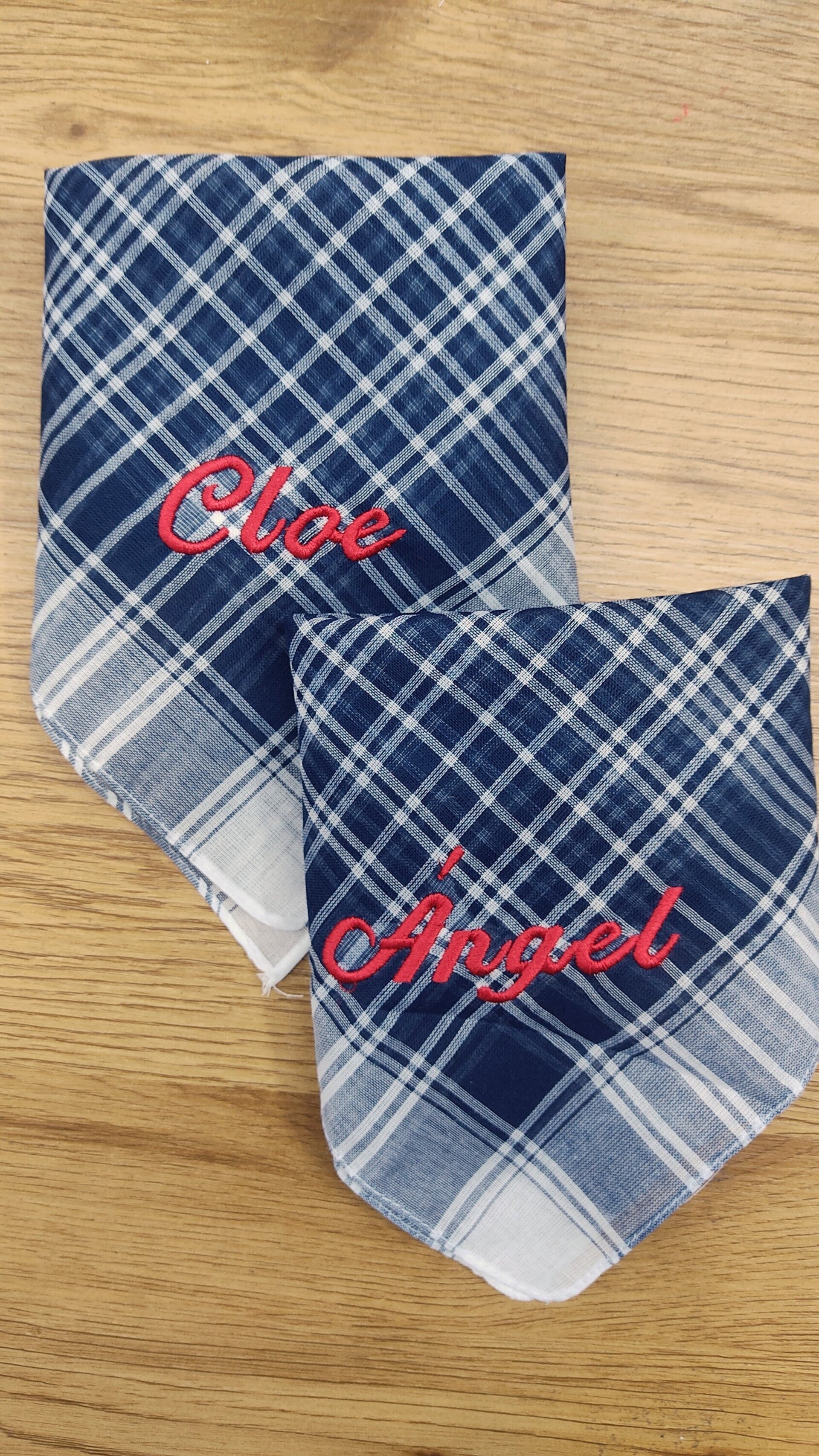 Pañuelo fallero cuadros - 4