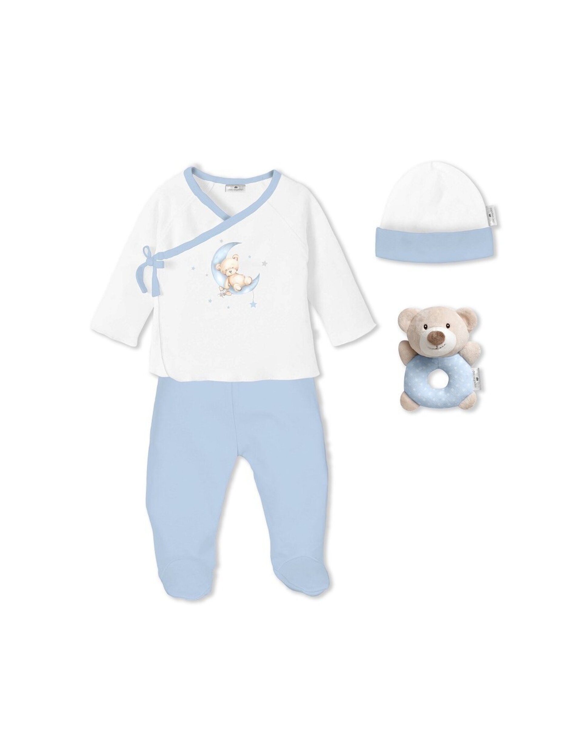 Primera puesta bebé azul - 2