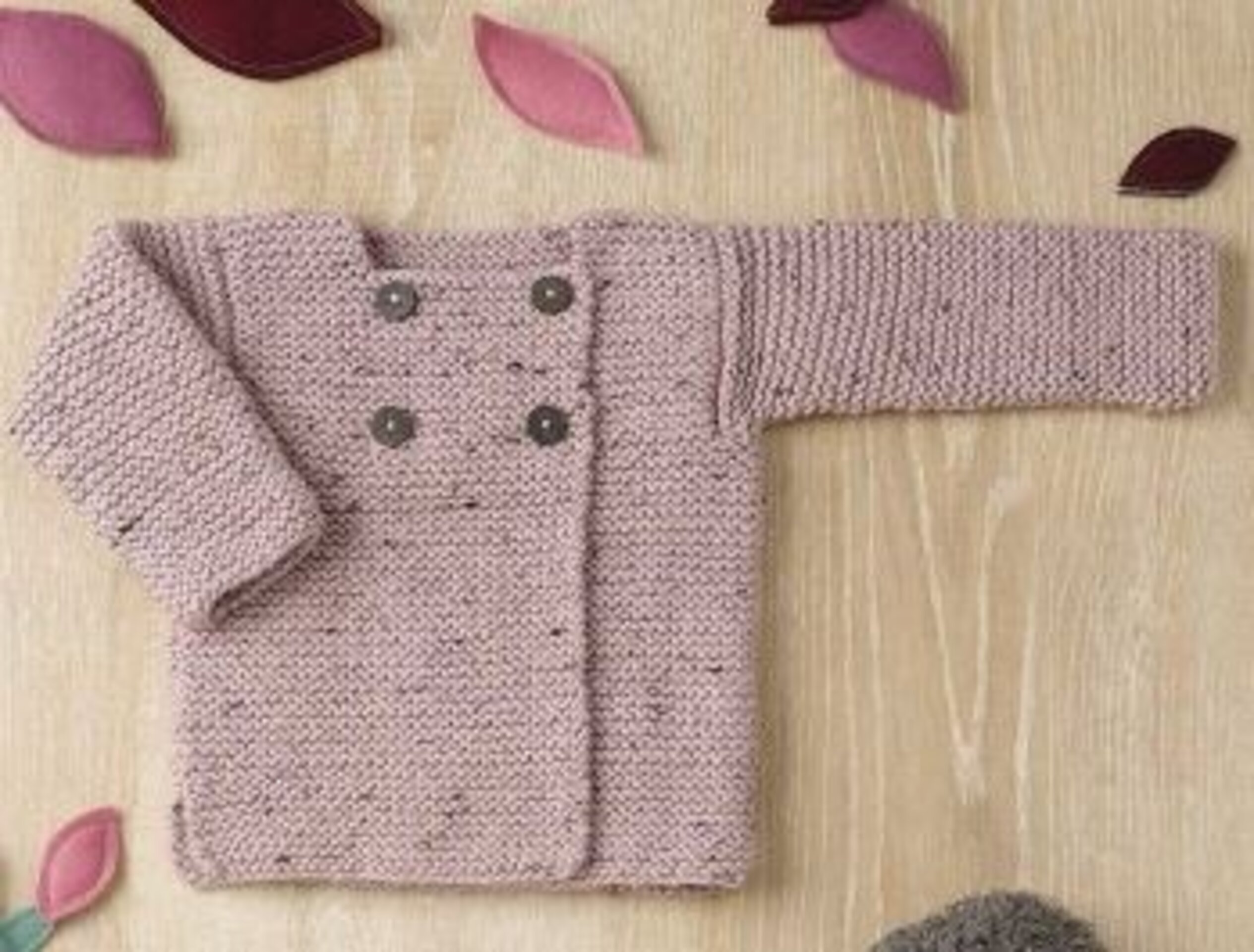 Lote 4 ovillos Katia Merino Tweed gris - 3