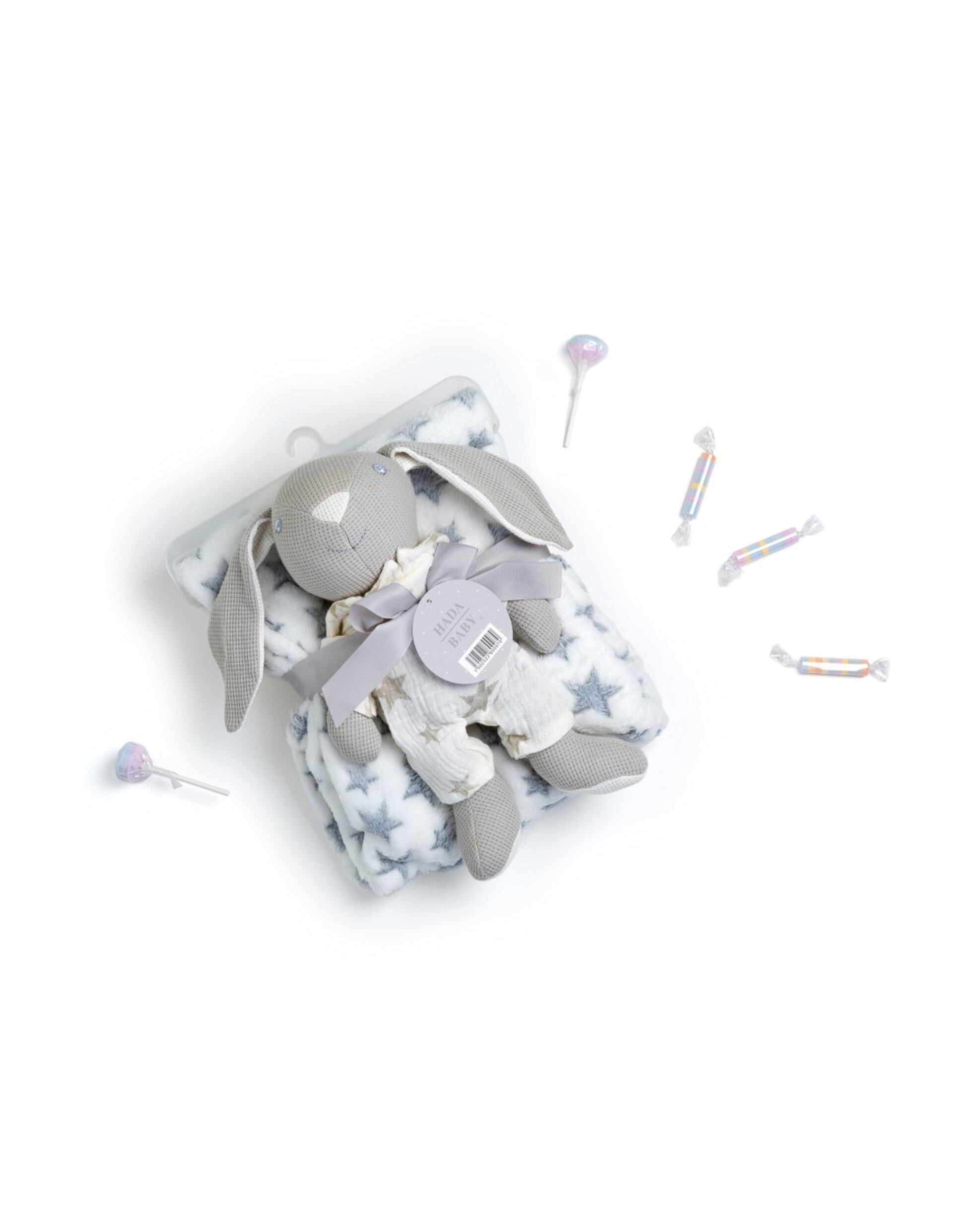 Manta y peluche Conejito - 1