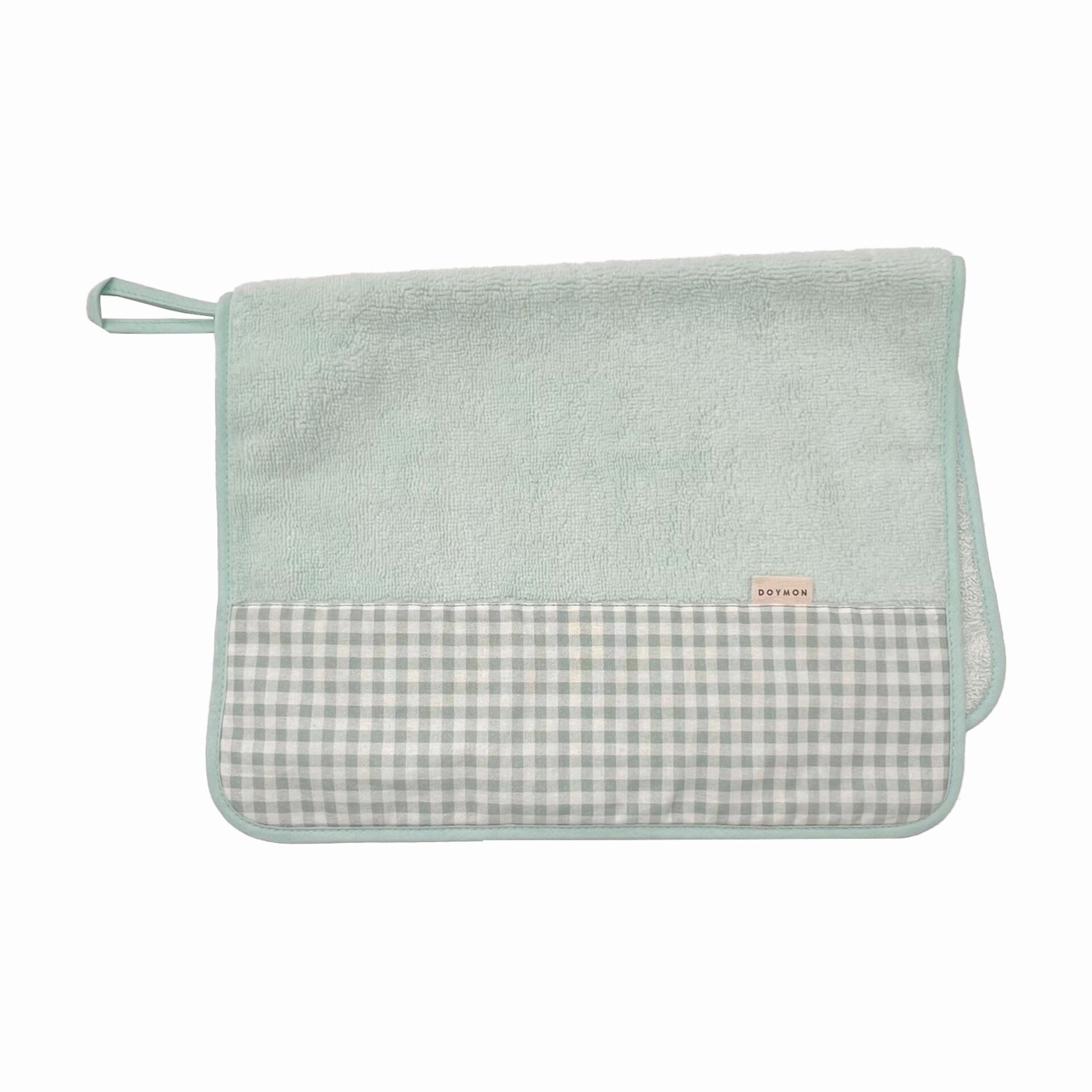 Toalla infantil guardería vichy - 5