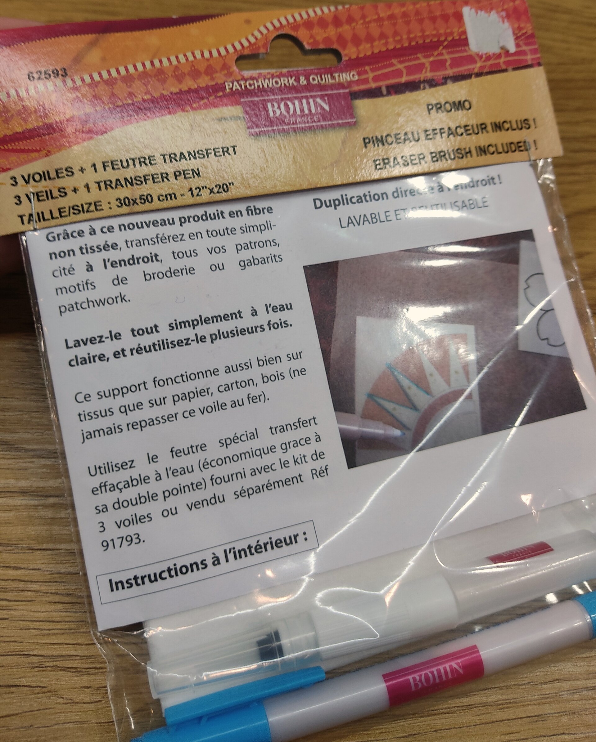 Kit de tejido transferidor Bohin - 3