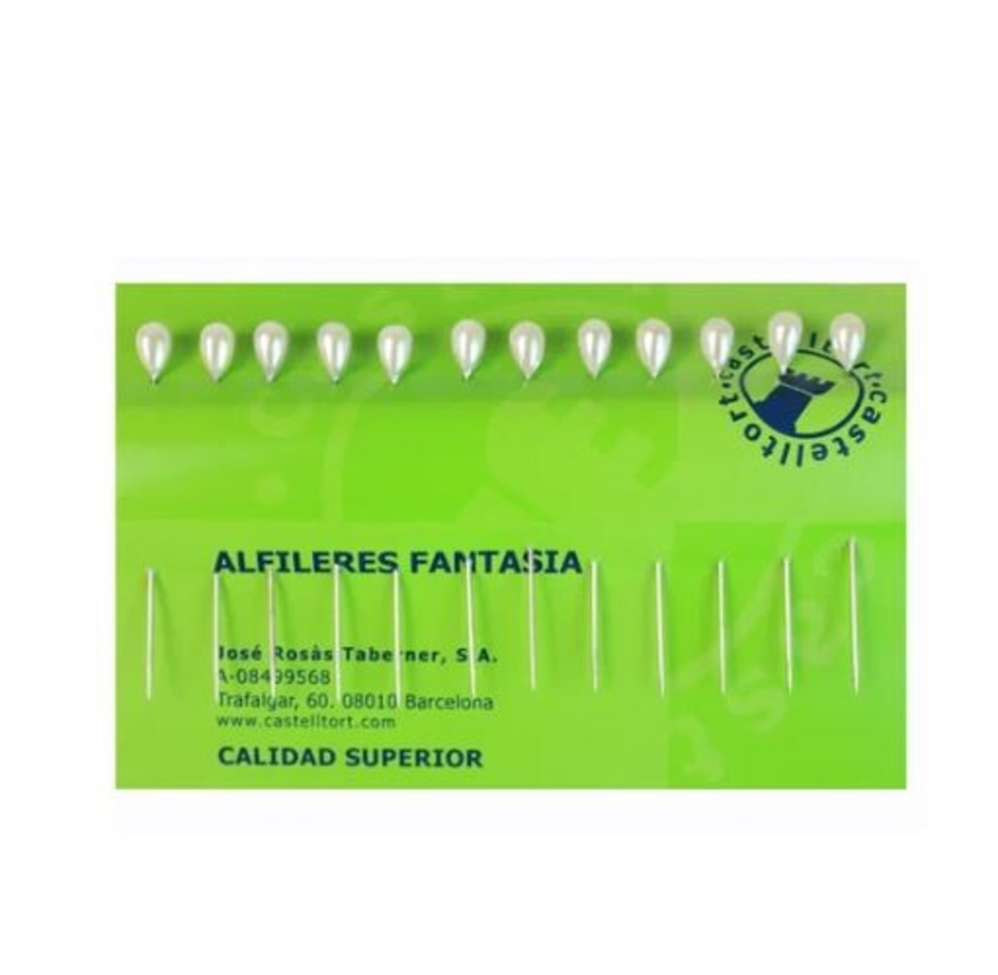 Alfiler de cabeza lágrima - 3