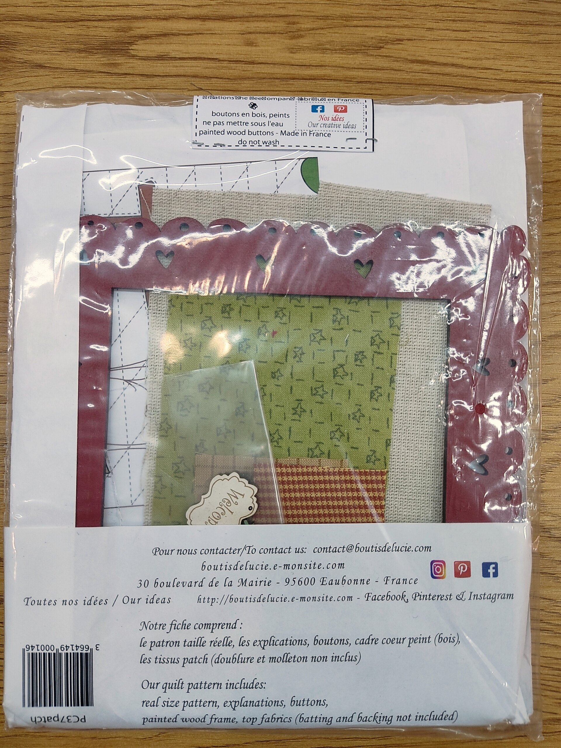 Kit de costura creativa Country Welcome - 2