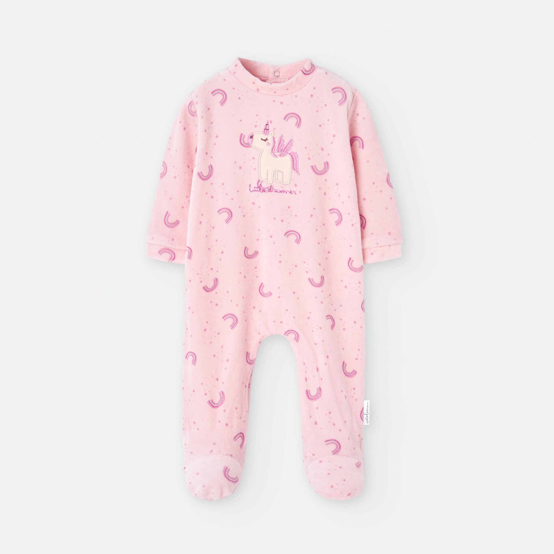 Pelele terciopelo Unicornio - 1