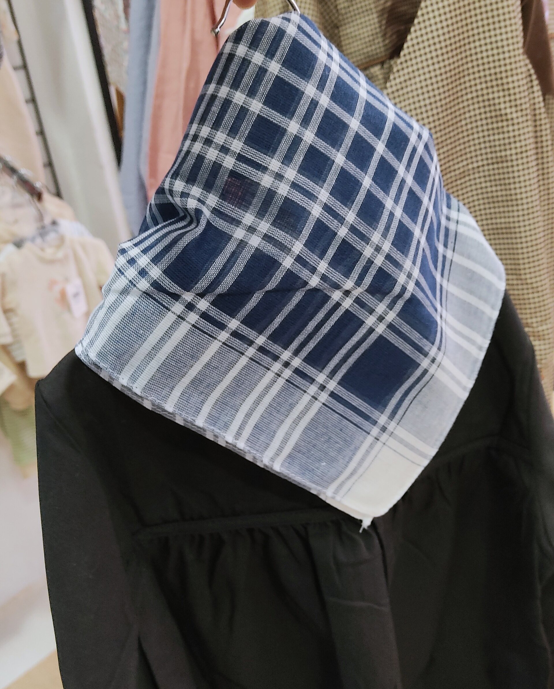 Pañuelo fallero cuadros - 1